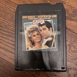 Grease Original Movie Soundtrack 8-Track Tape  1978 RSO Records